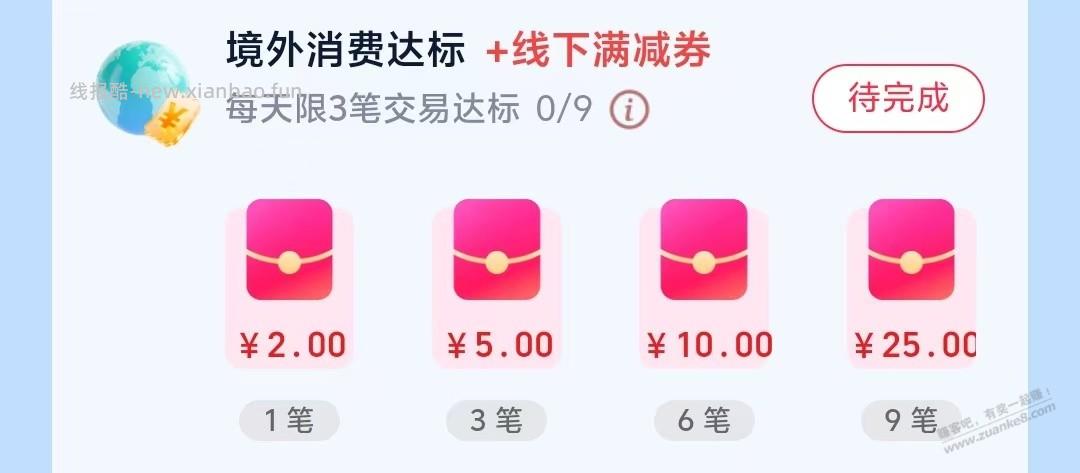 这个境外消费有没有办法完成?大毛啊 - 线报酷 这个境外消费有没有办法完成?大毛啊 - 线报酷
