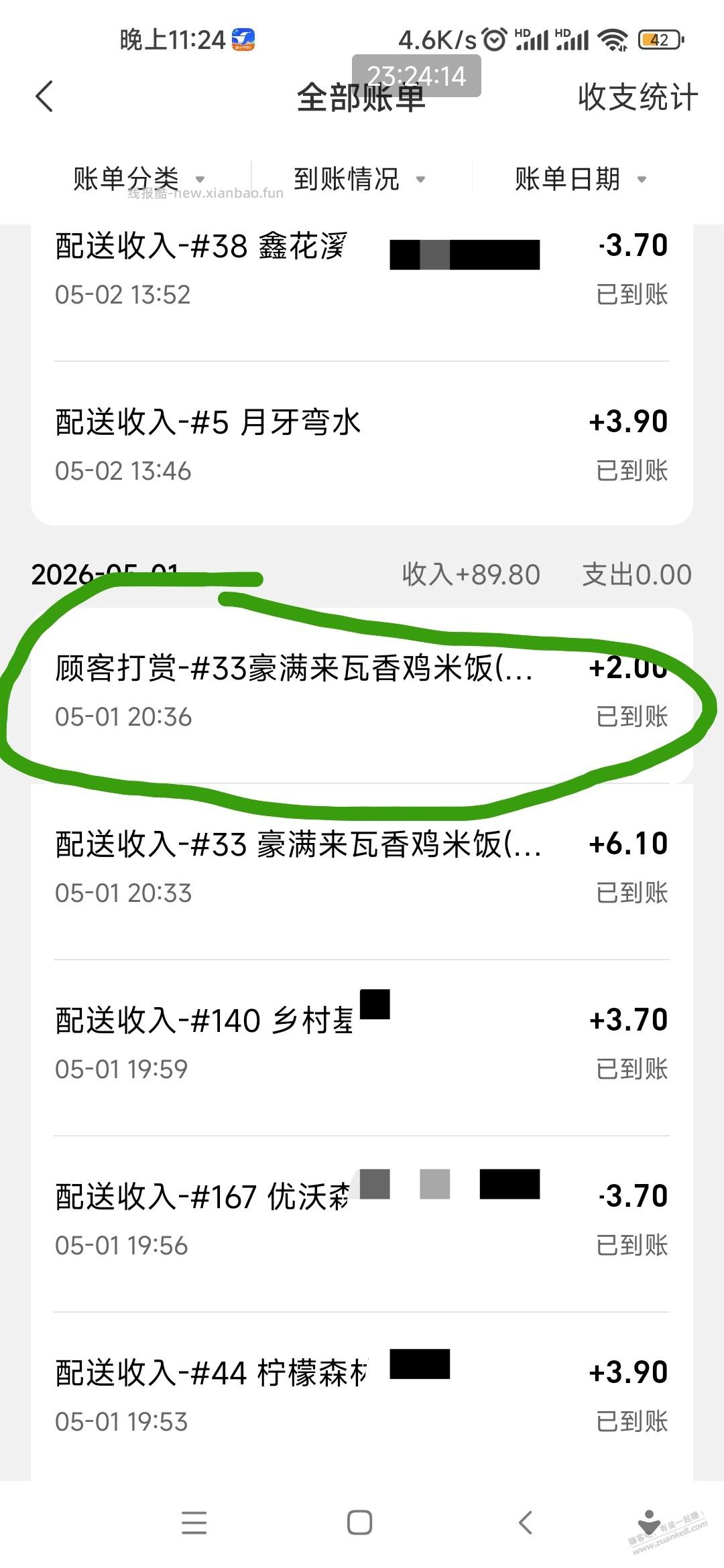 今天跑众包赚了119 - 线报酷 今天跑众包赚了119 - 线报酷