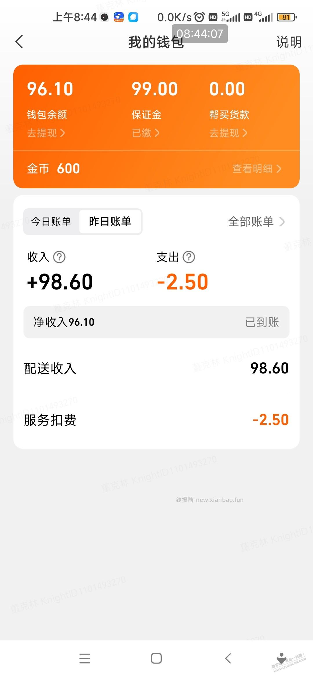 外卖赚的都是辛苦钱 - 线报酷