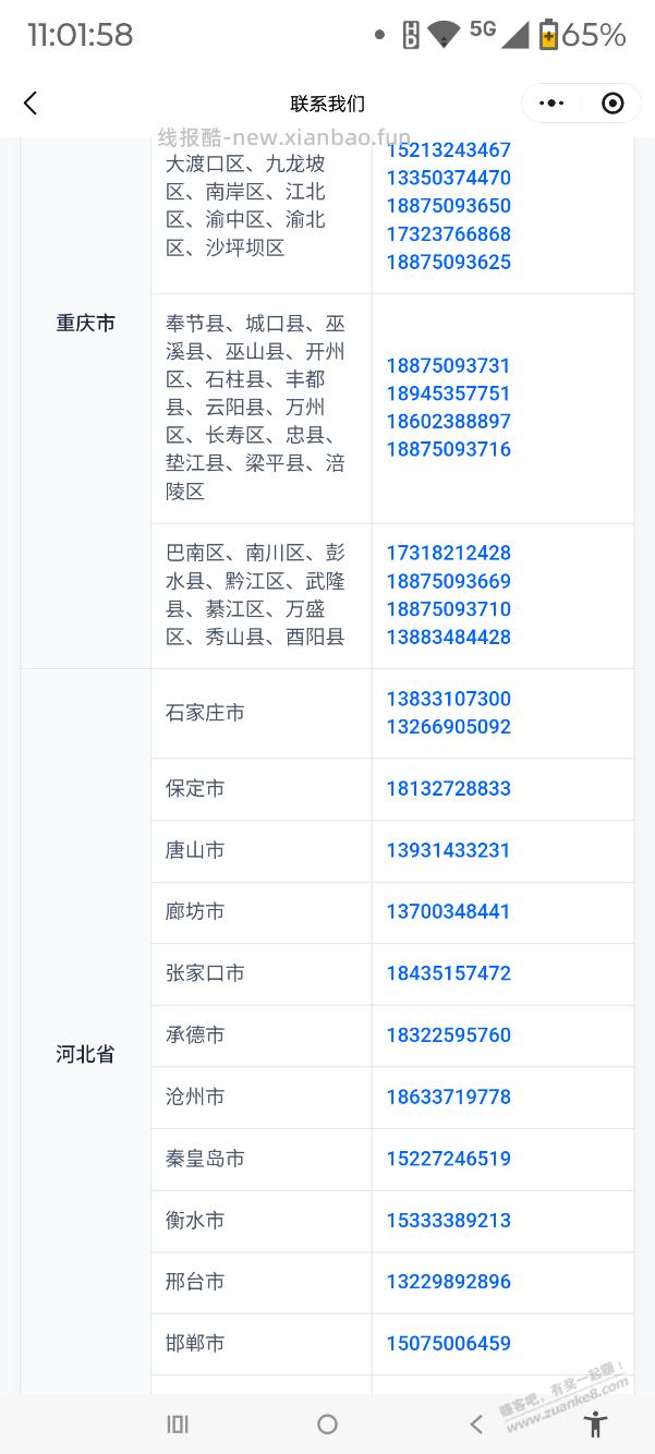 娃哈哈投诉电话大全，全国各省市都有，包括县级市 - 线报酷