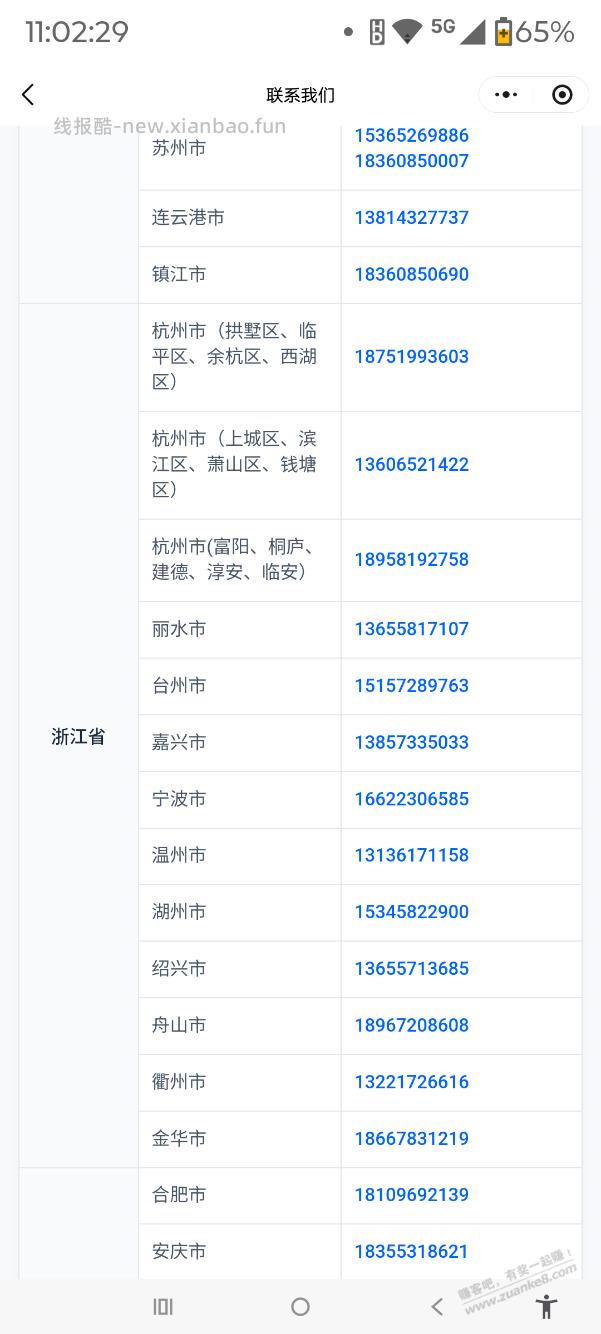 娃哈哈投诉电话大全，全国各省市都有，包括县级市 - 线报酷
