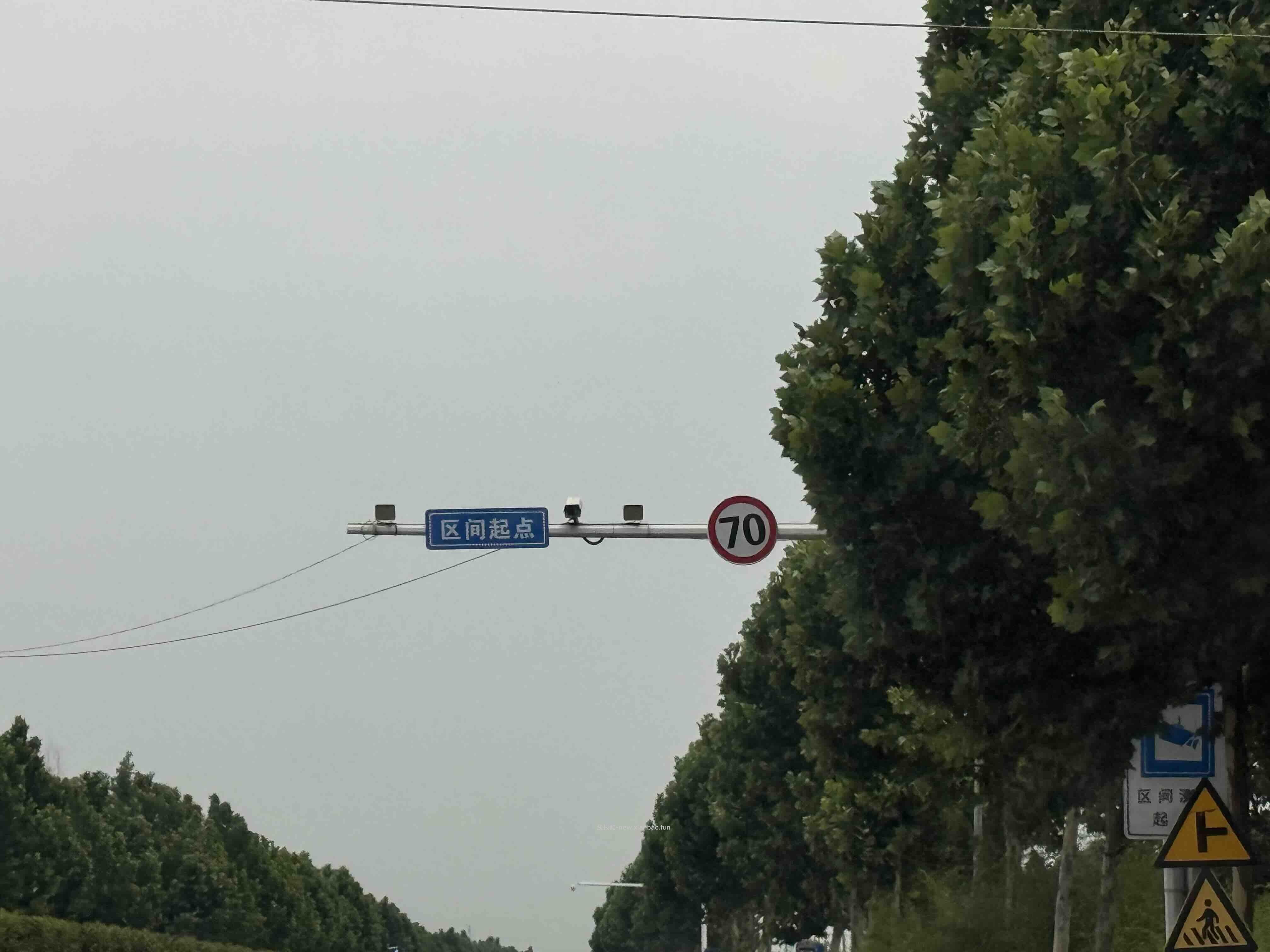 区间测速 起点超速也拍？ - 线报酷