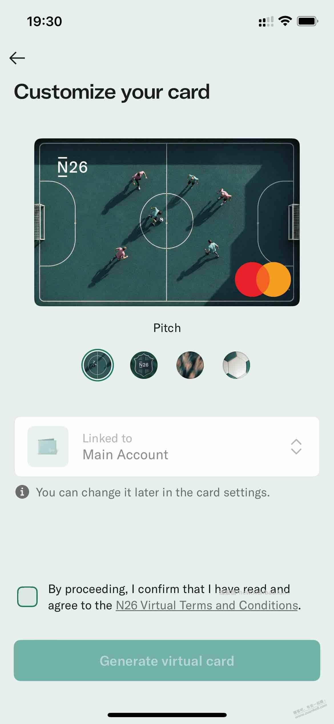 N26又出世界杯免费卡面了，限时领取（如图） - 线报酷