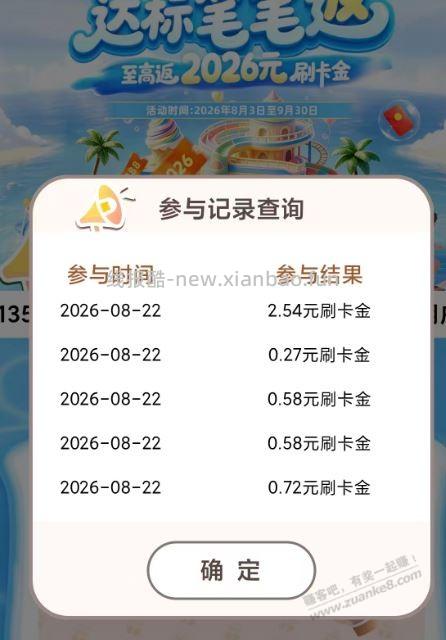 兴业 刷卡 笔笔返 算有水吧 月30次 - 线报酷